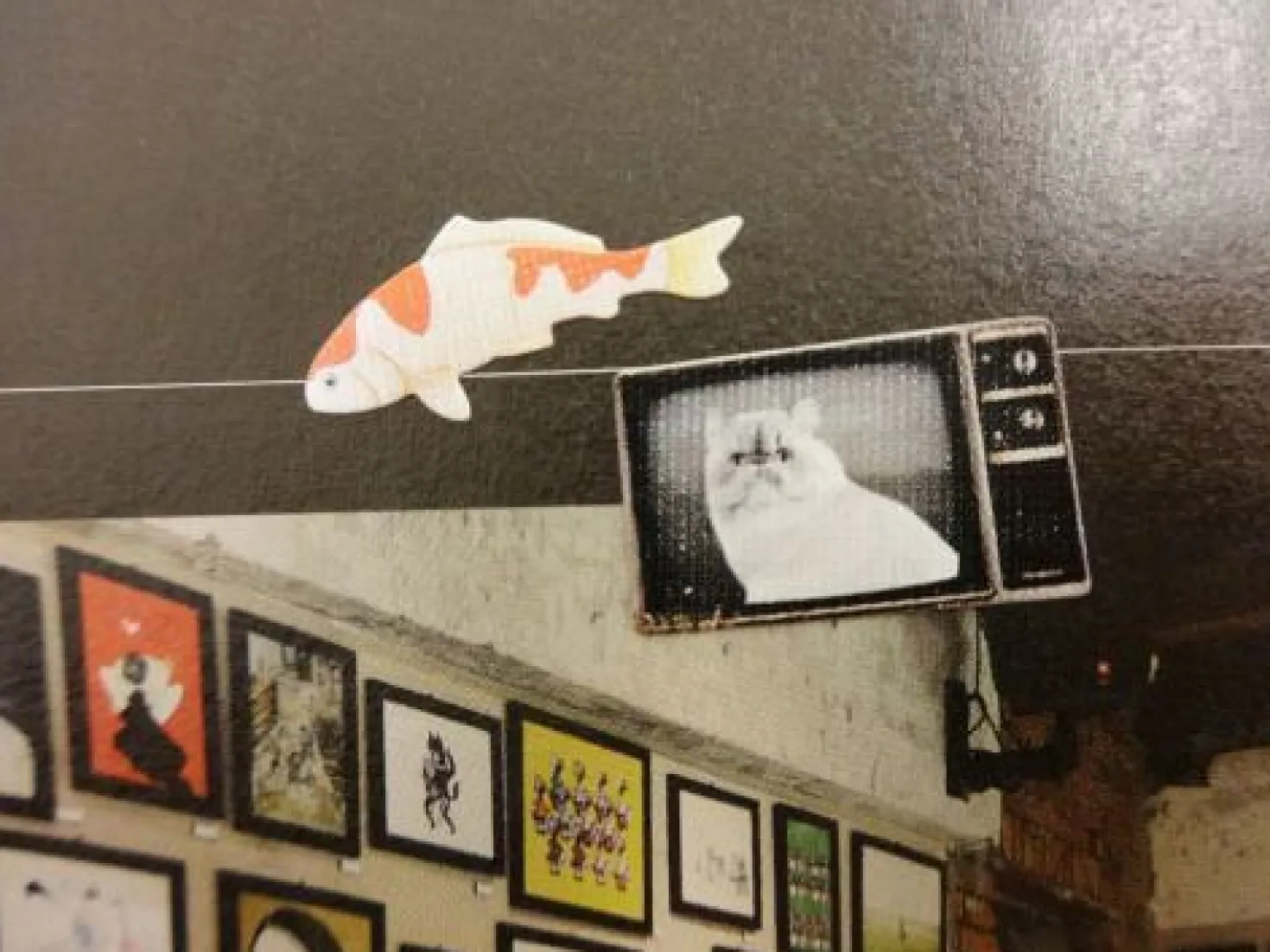 Alley Cat Deco Sticker