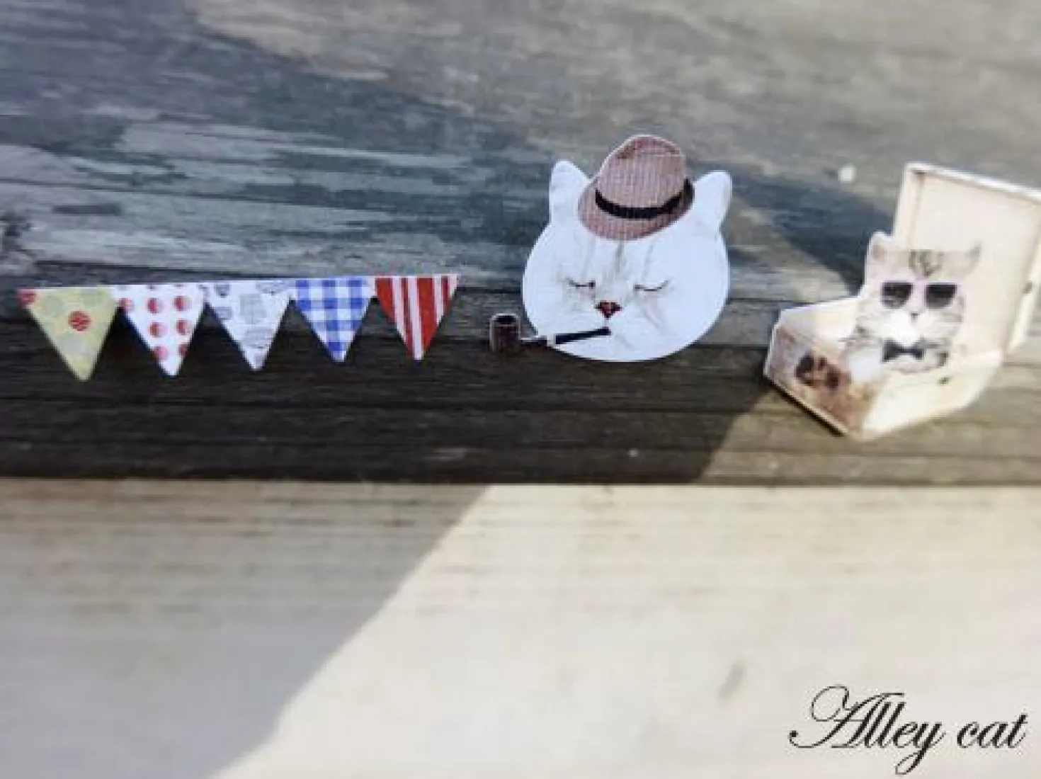 Alley Cat Deco Sticker