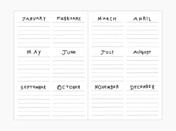 All Season Drawing Daily Planner