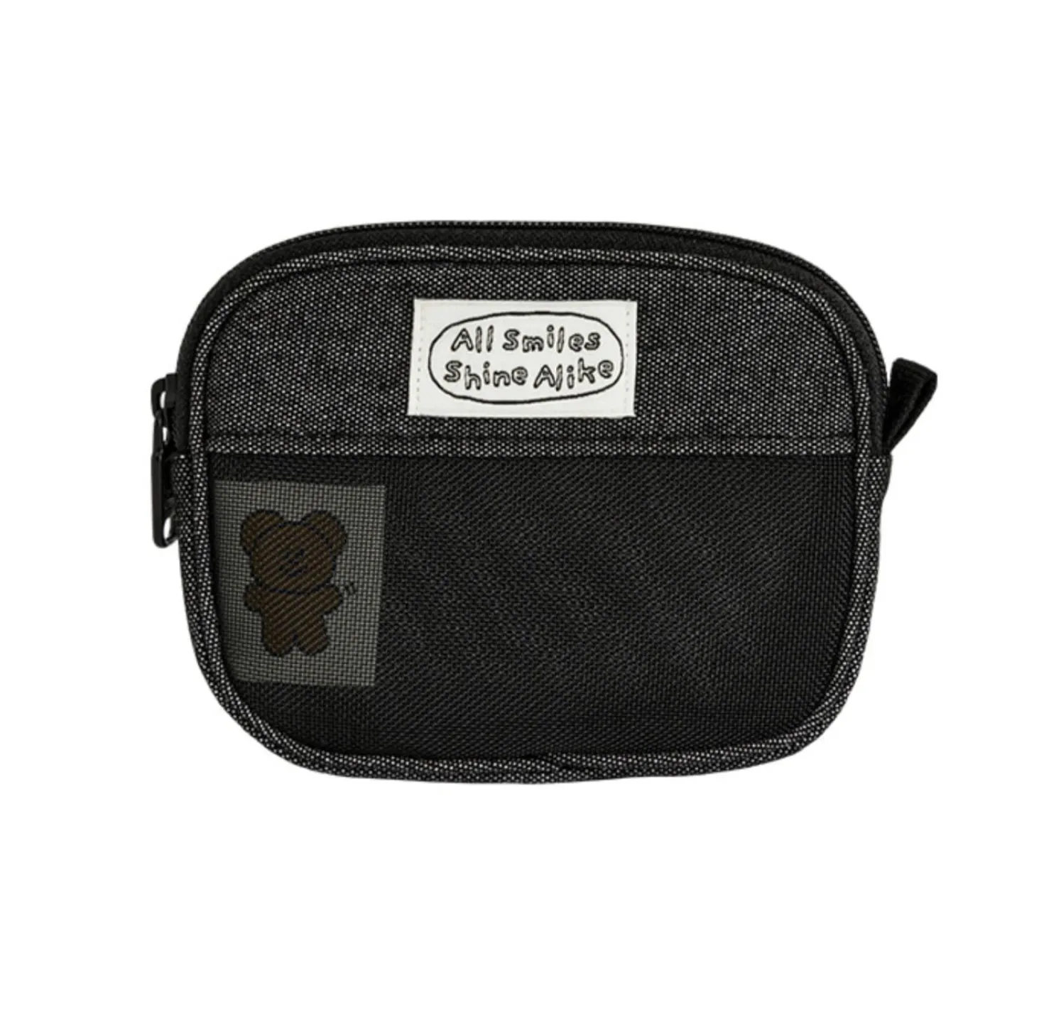 All Smiles Mesh Card Pouch
