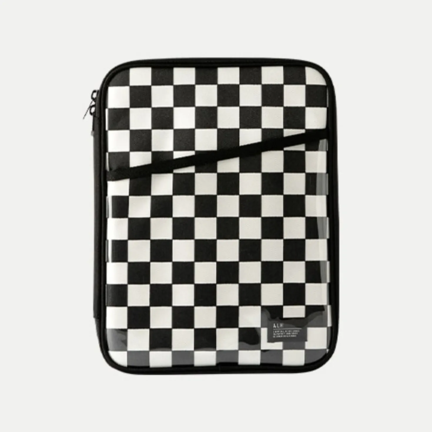 A Low Hill Check Pattern 11 in. Tablet Pouch