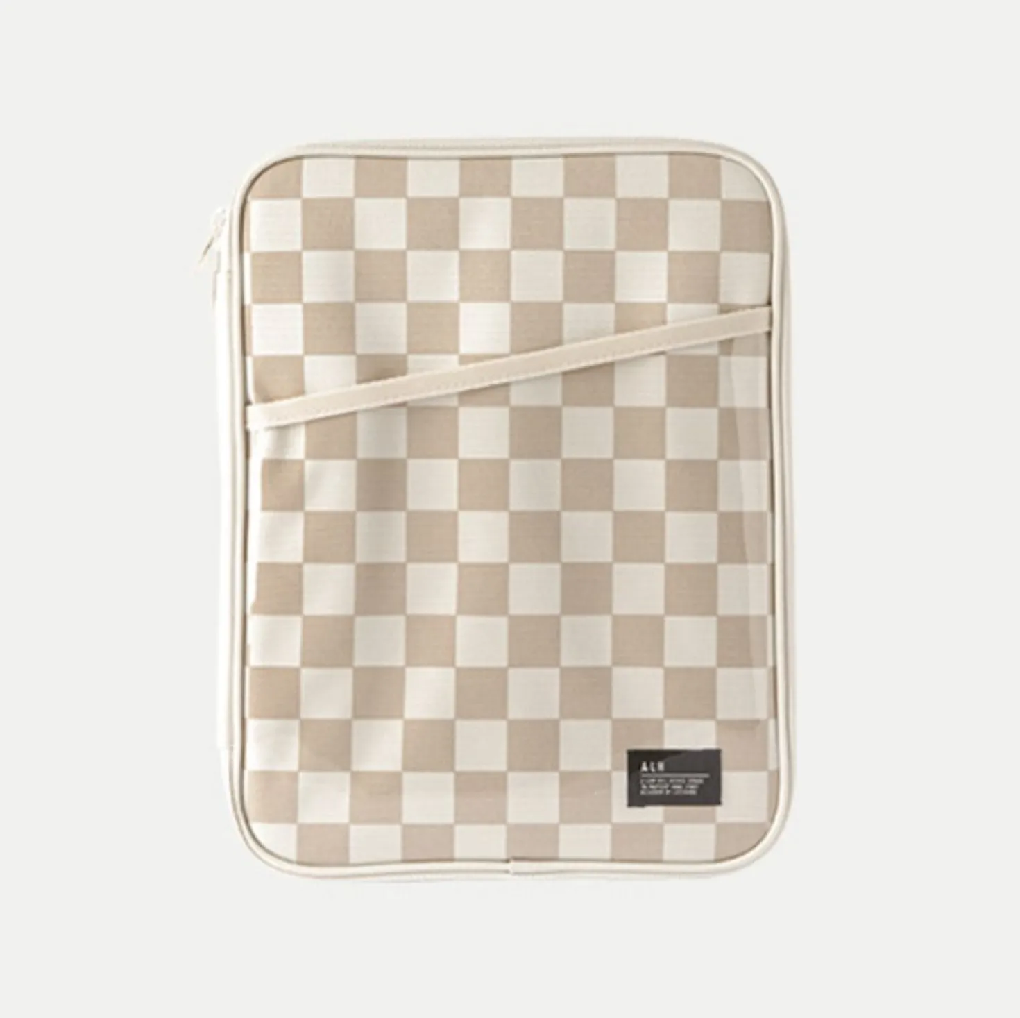 A Low Hill Check Pattern 11 in. Tablet Pouch