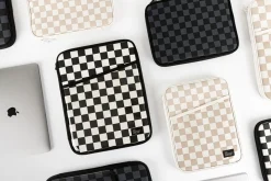 A Low Hill Check Pattern 11 in. Tablet Pouch