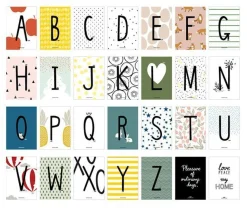 Alphabet Poster