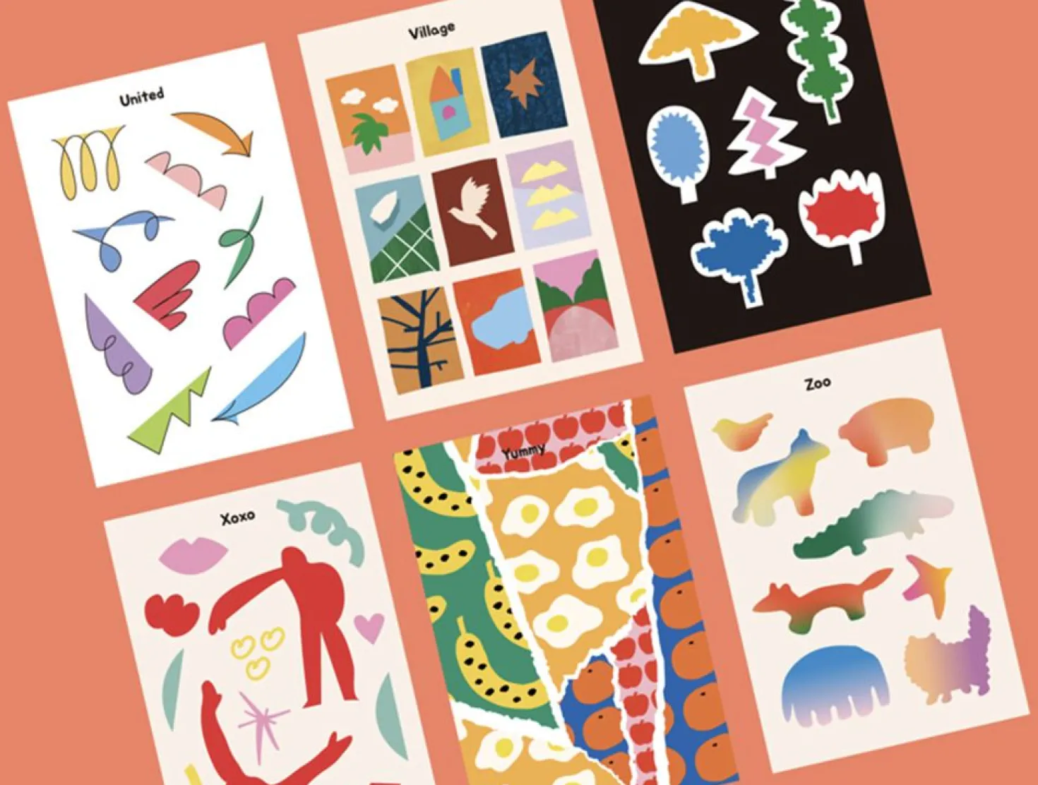 Alphabet Themed Sticker v3