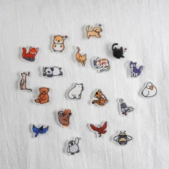 Animal Acrylic Pin Badge