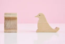 Animal Wood Phone Stand