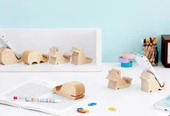 Animal Wood Phone Stand