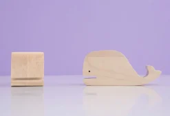 Animal Wood Phone Stand