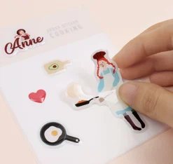 Anne Epoxy Sticker