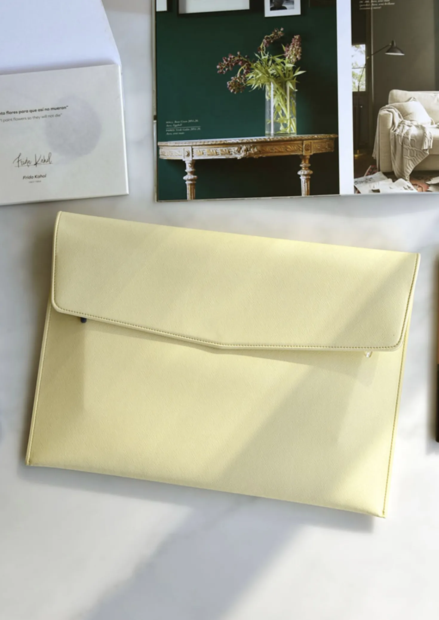 A4 Pocket Document Clutch