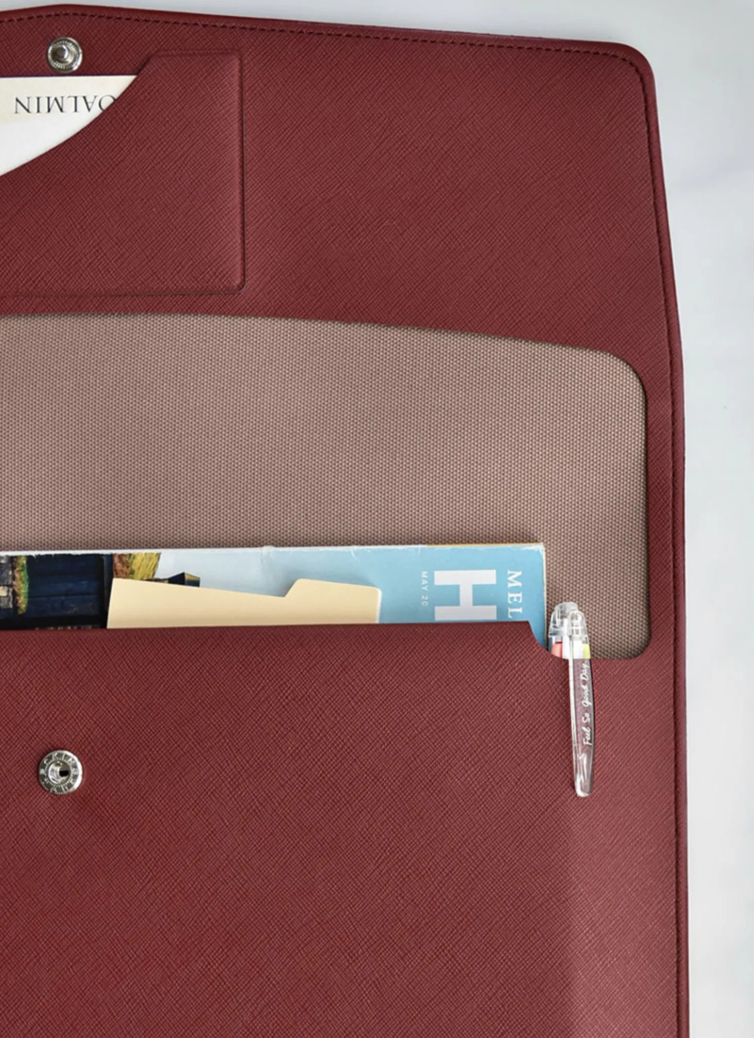 A4 Pocket Document Clutch