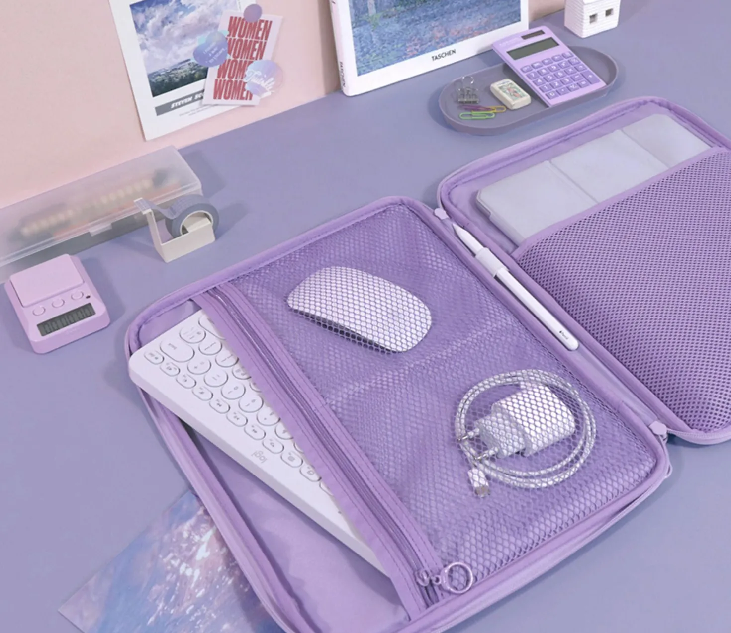 Apricity Clear Pocket 13 in. Laptop Pouch