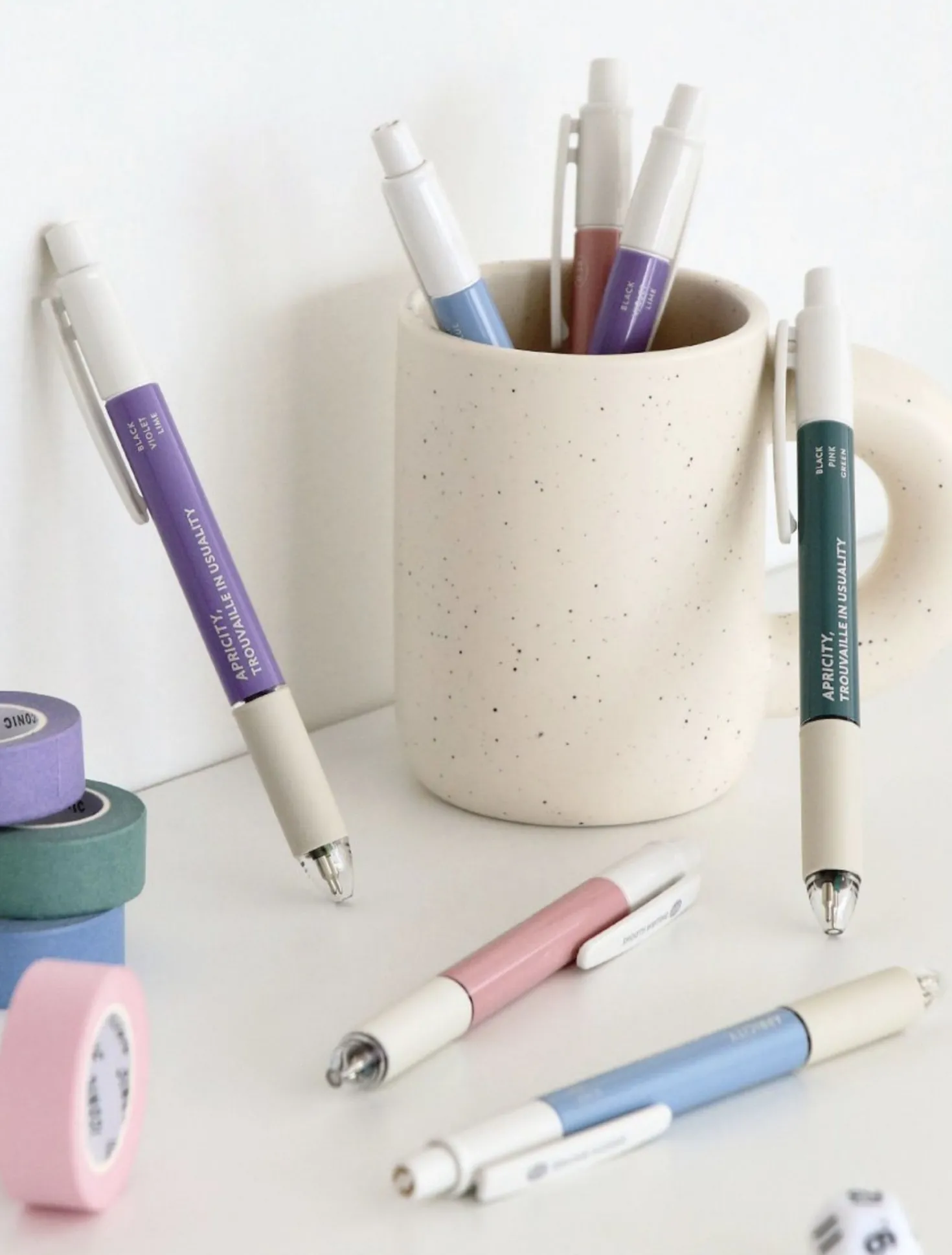Apricity 3 Color Ball Point Pen