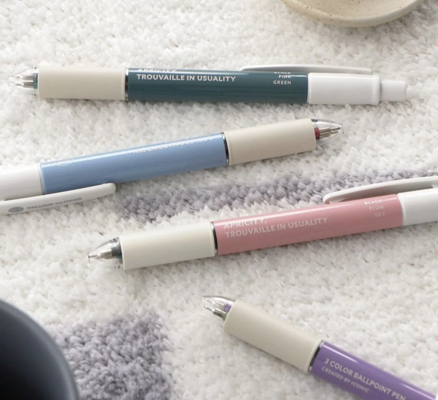 Apricity 3 Color Ball Point Pen