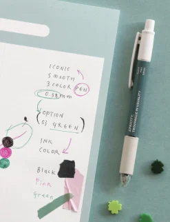 Apricity 3 Color Ball Point Pen