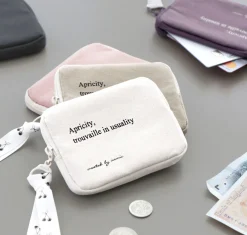 Apricity Cotton Card Pouch