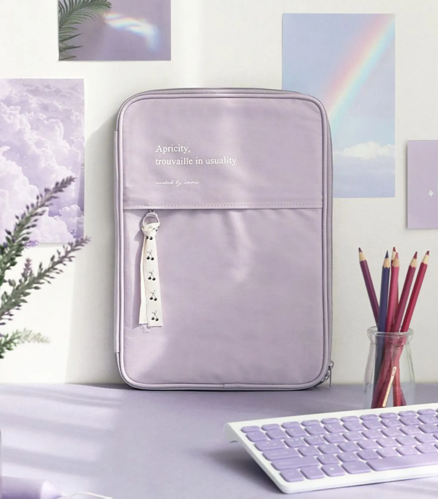 Apricity Cotton iPad Pouch