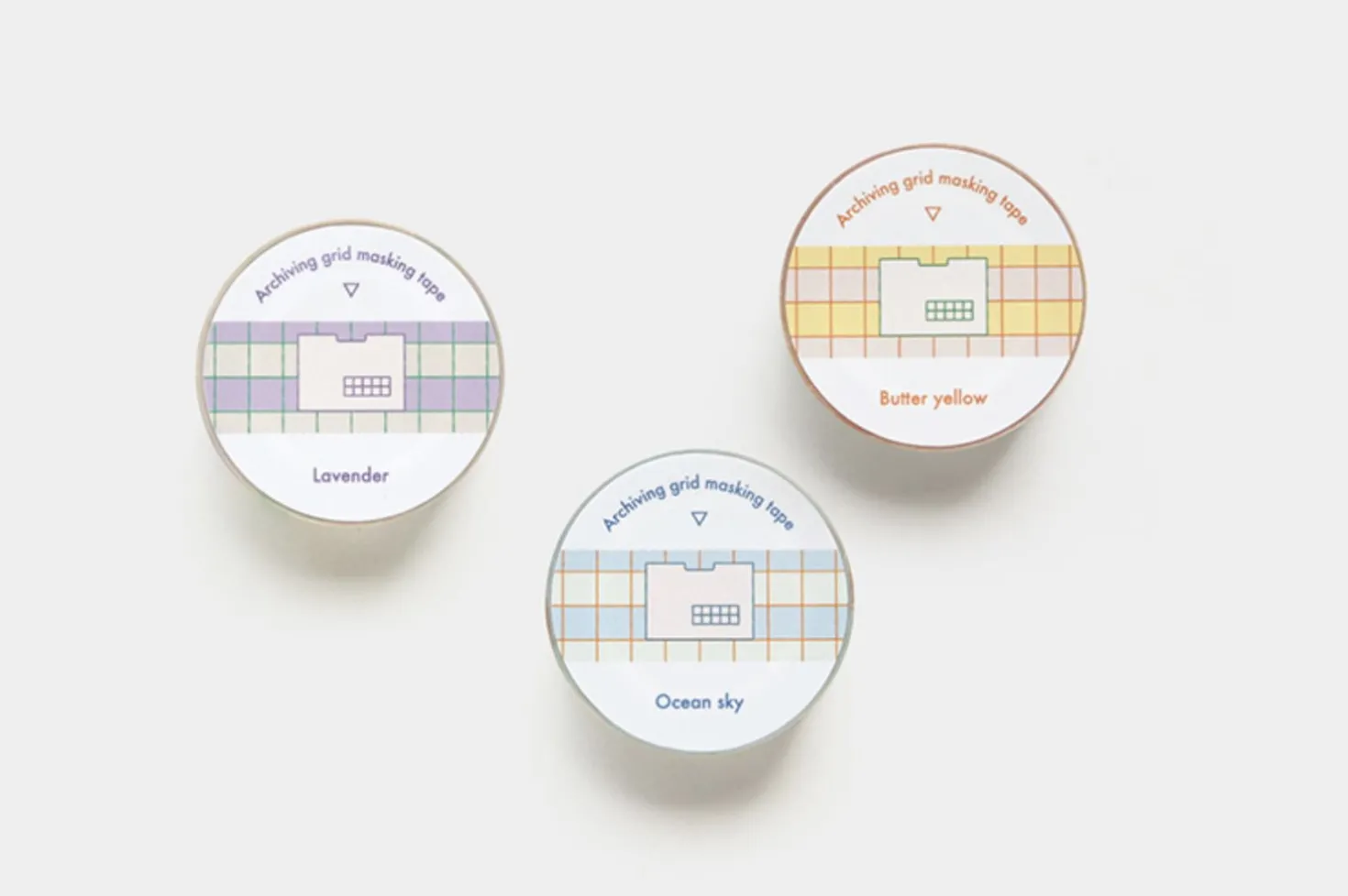 Archiving Grid Masking Tape