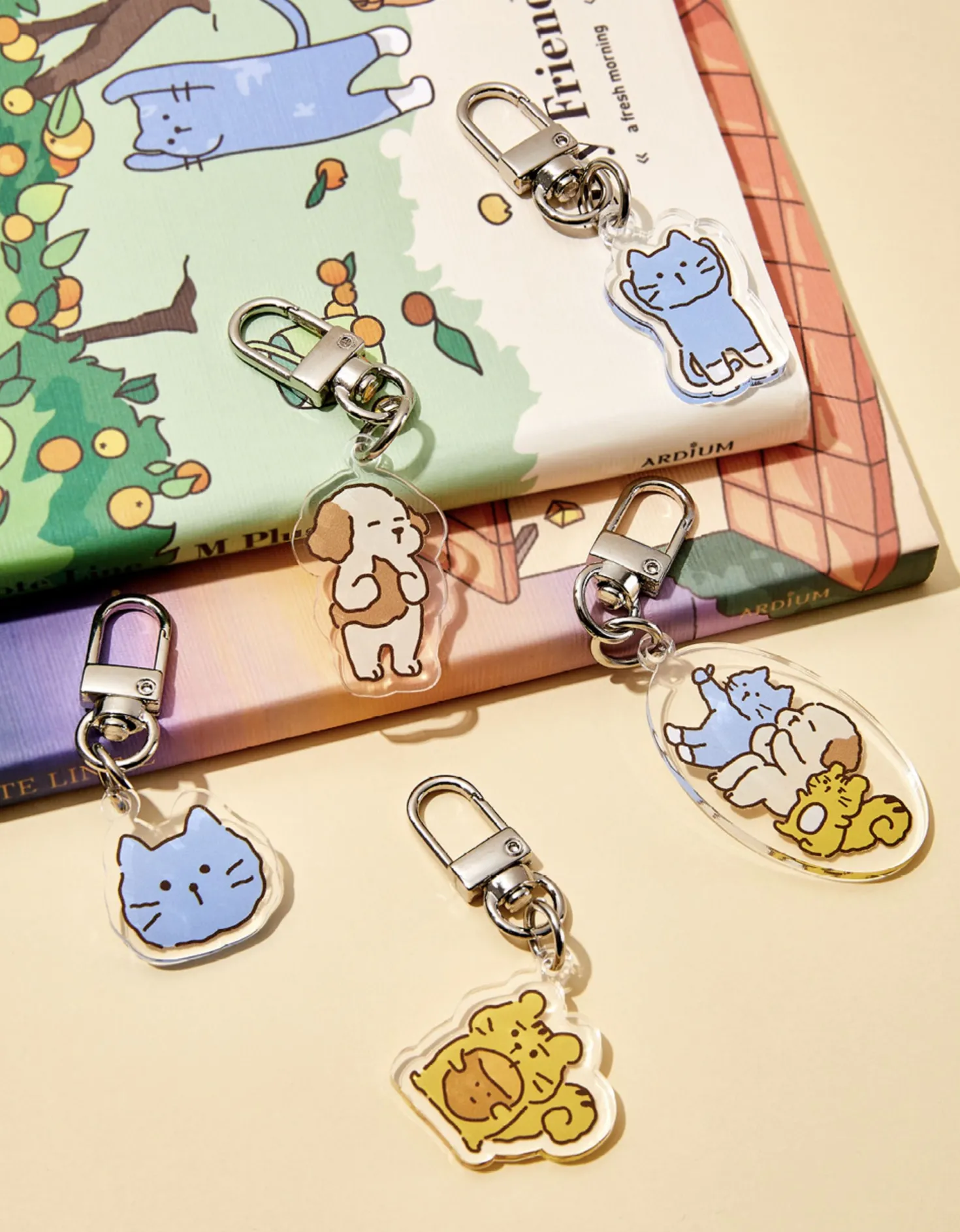Ardium Acrylic Key Ring v2