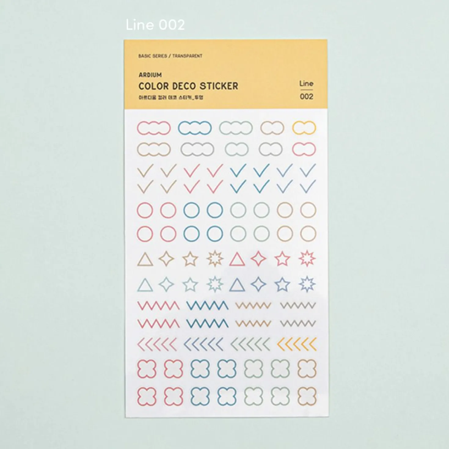 Ardium Color Deco Sticker