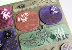 Asia Themed 3D Deco Sticker