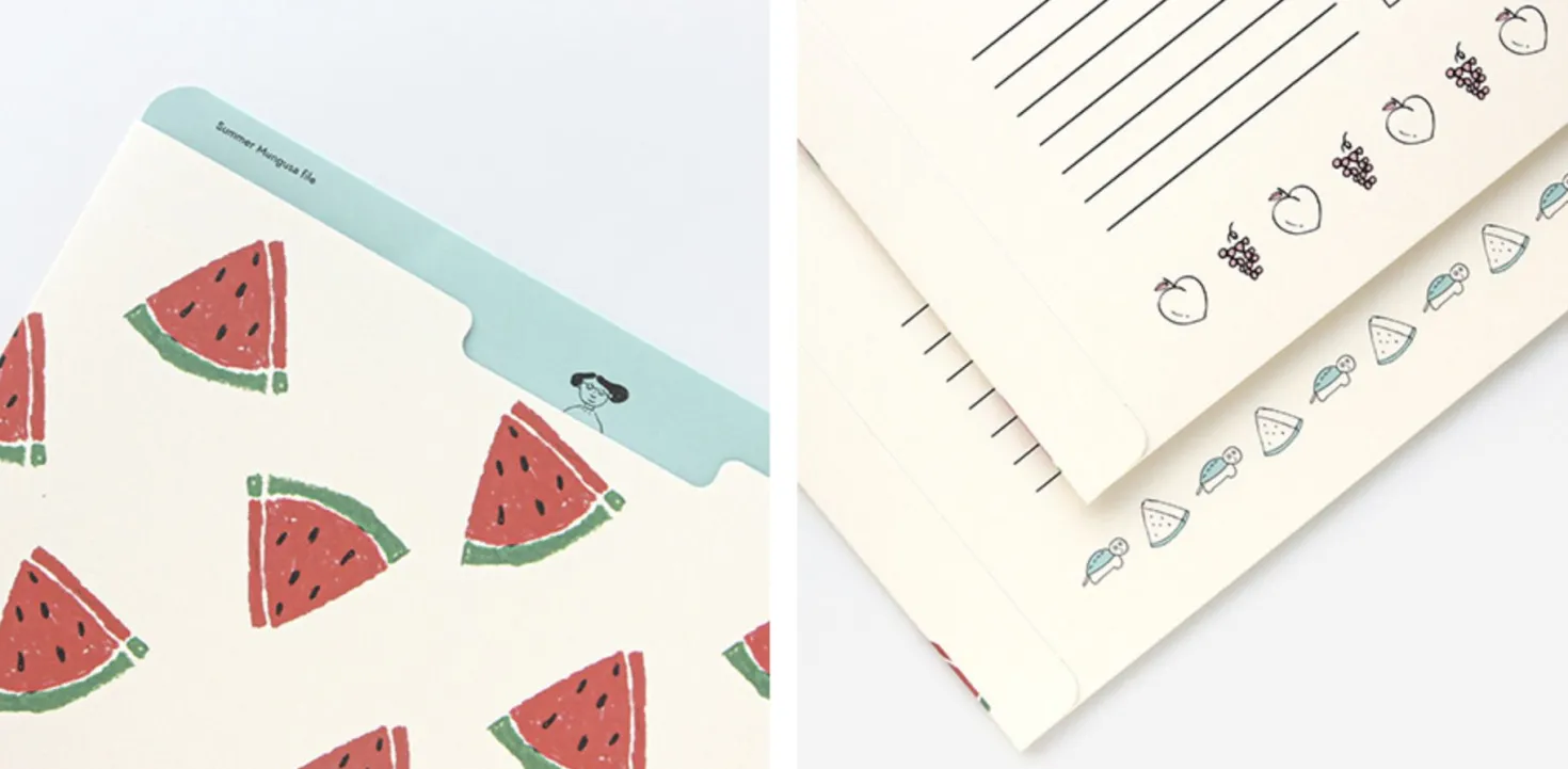 A5 Summer Archiving Pocket Holder