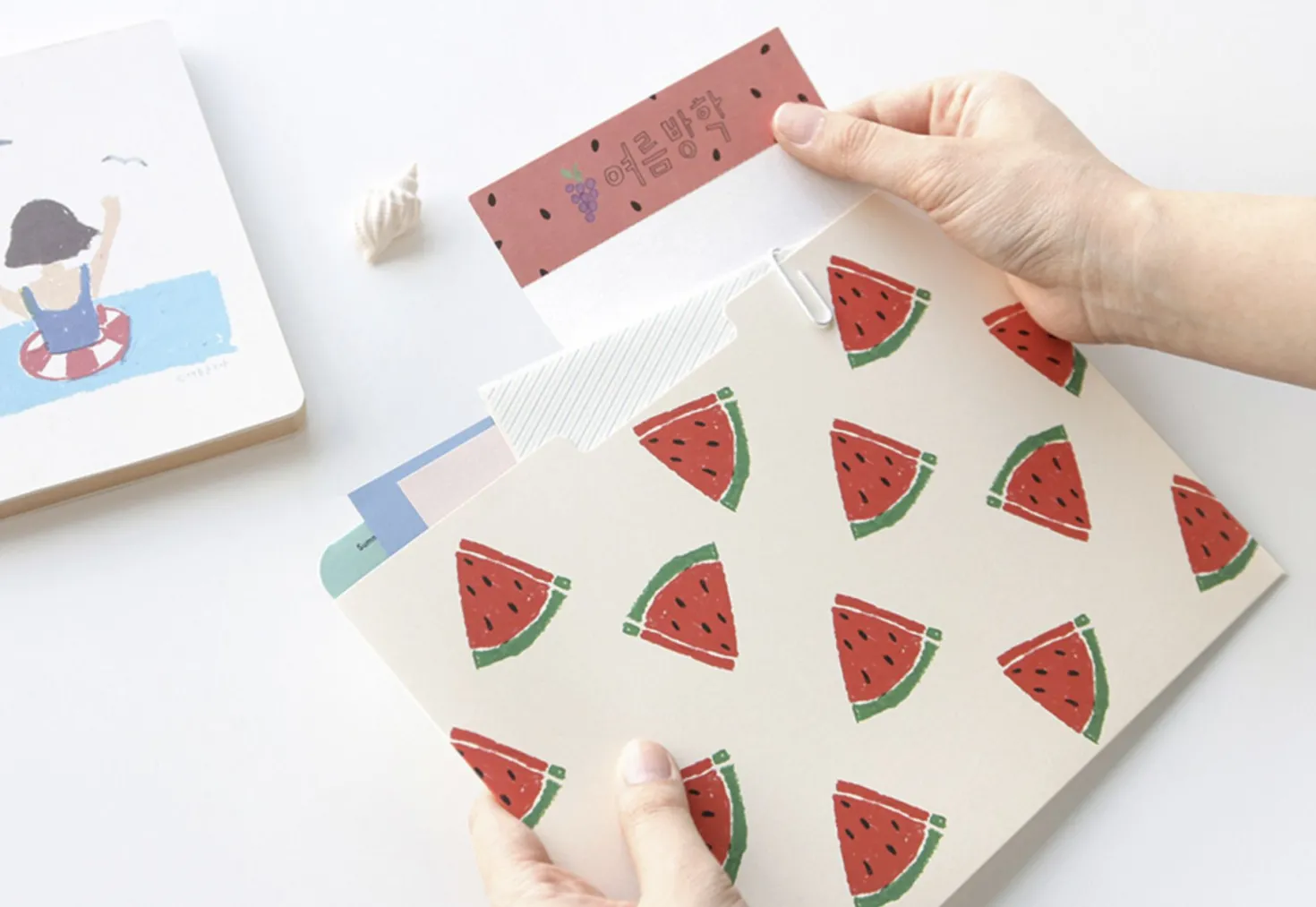 A5 Summer Archiving Pocket Holder