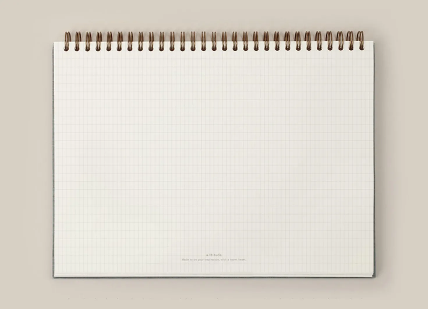 Attitude B5 Spiral Hardcover Weekly Planner