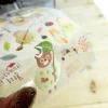 Autumn Animal Deco Sticker