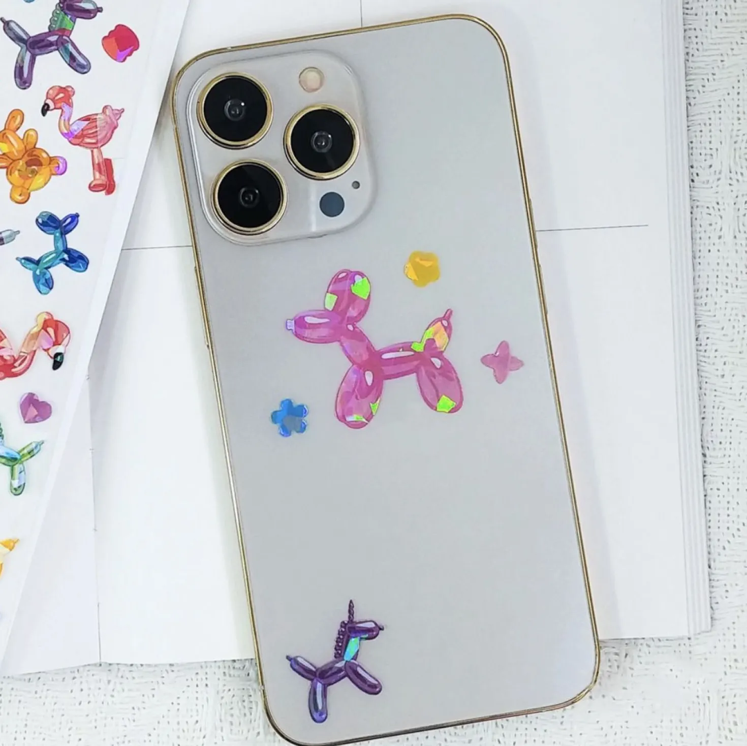Balloon Friends PVC Sticker