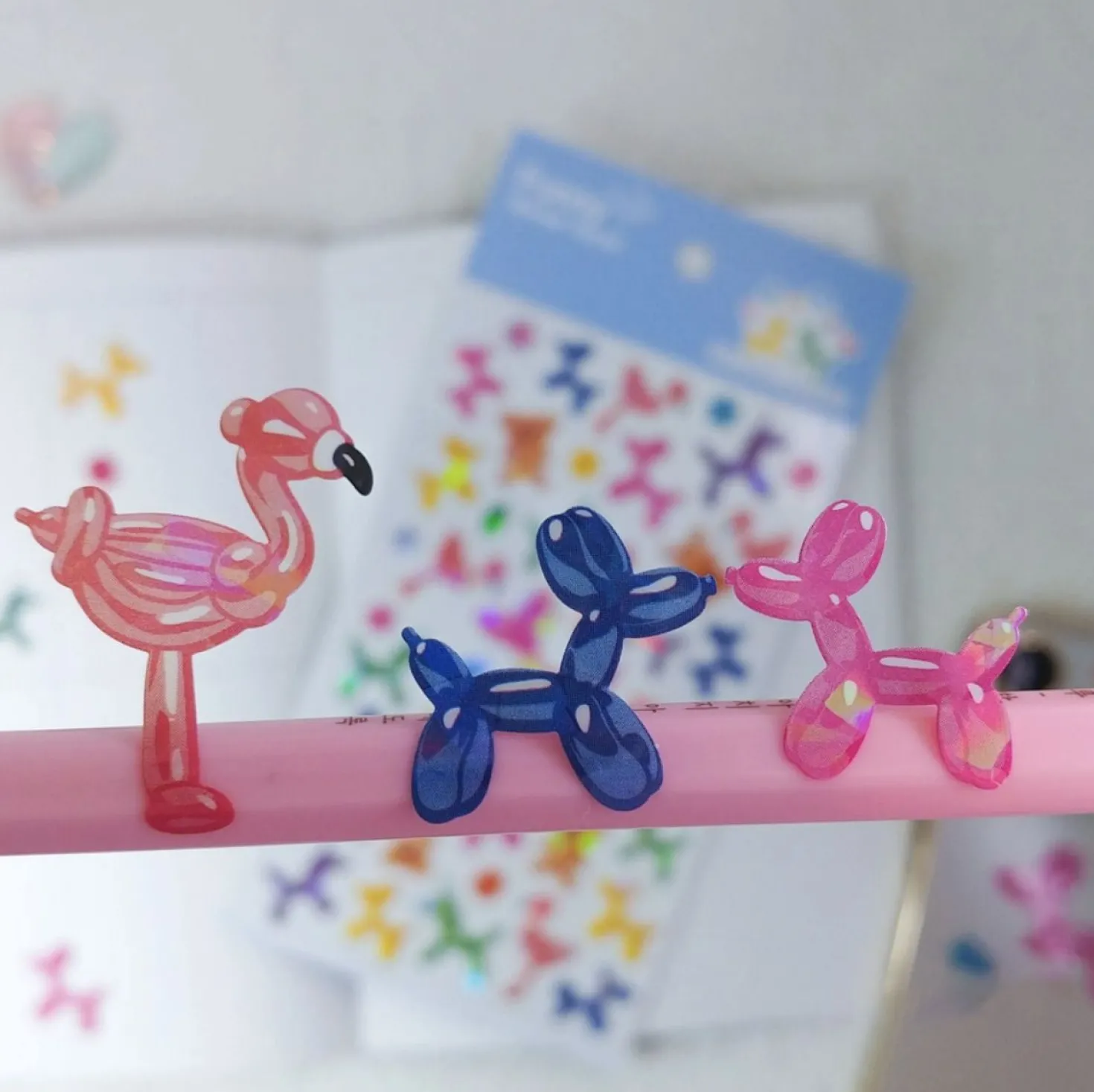 Balloon Friends PVC Sticker