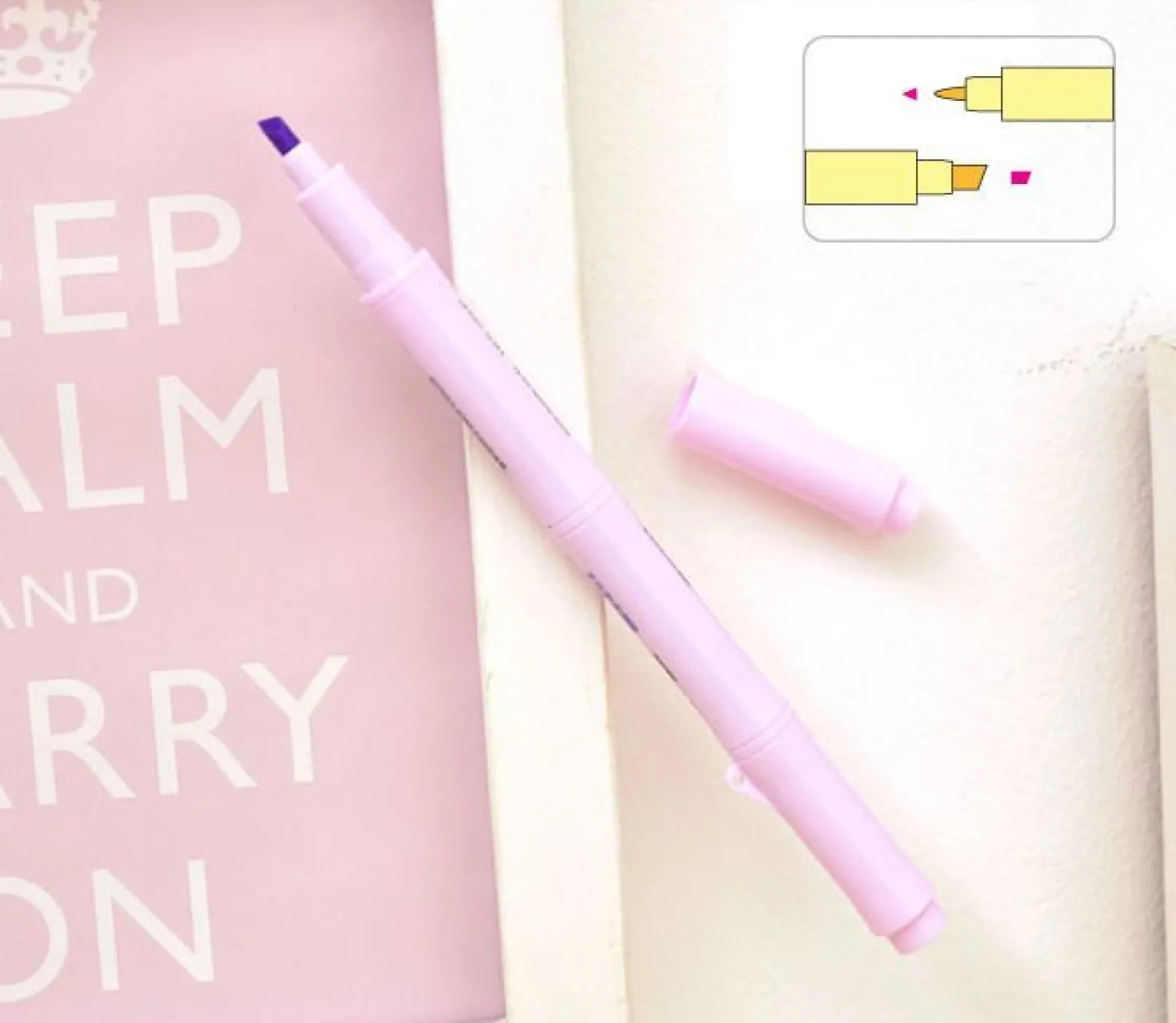 Bamboo Pastel Twin Marker