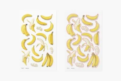 Banana Pressed Fruit Sticker