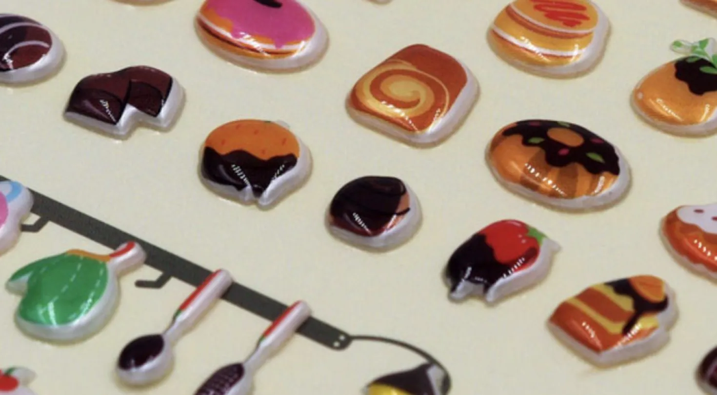 Bany Bakery Epoxy Sticker