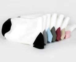 Basic Color Point Women Socks