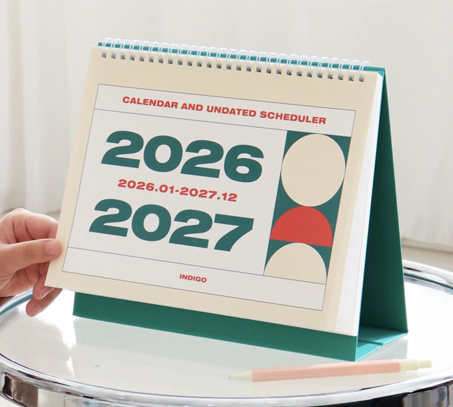 2026-2027 Basic Desk Calendar