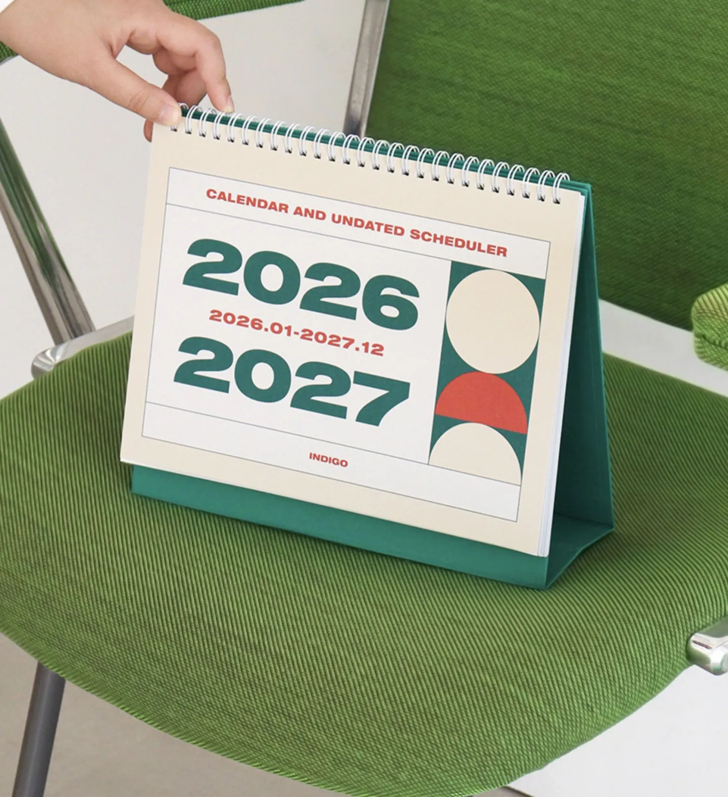2026-2027 Basic Desk Calendar