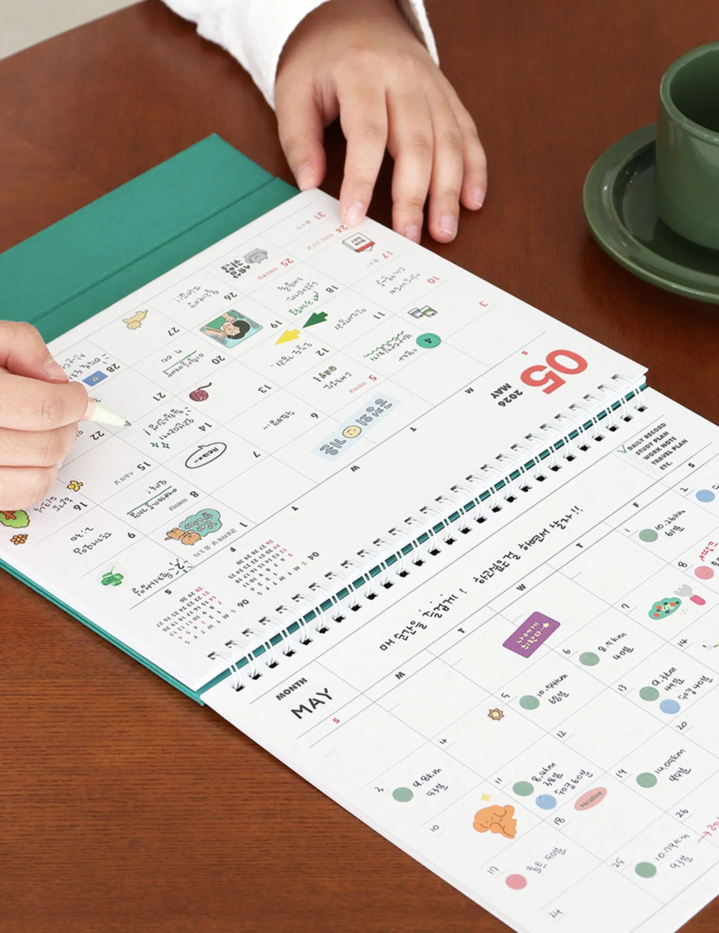 2026-2027 Basic Desk Calendar