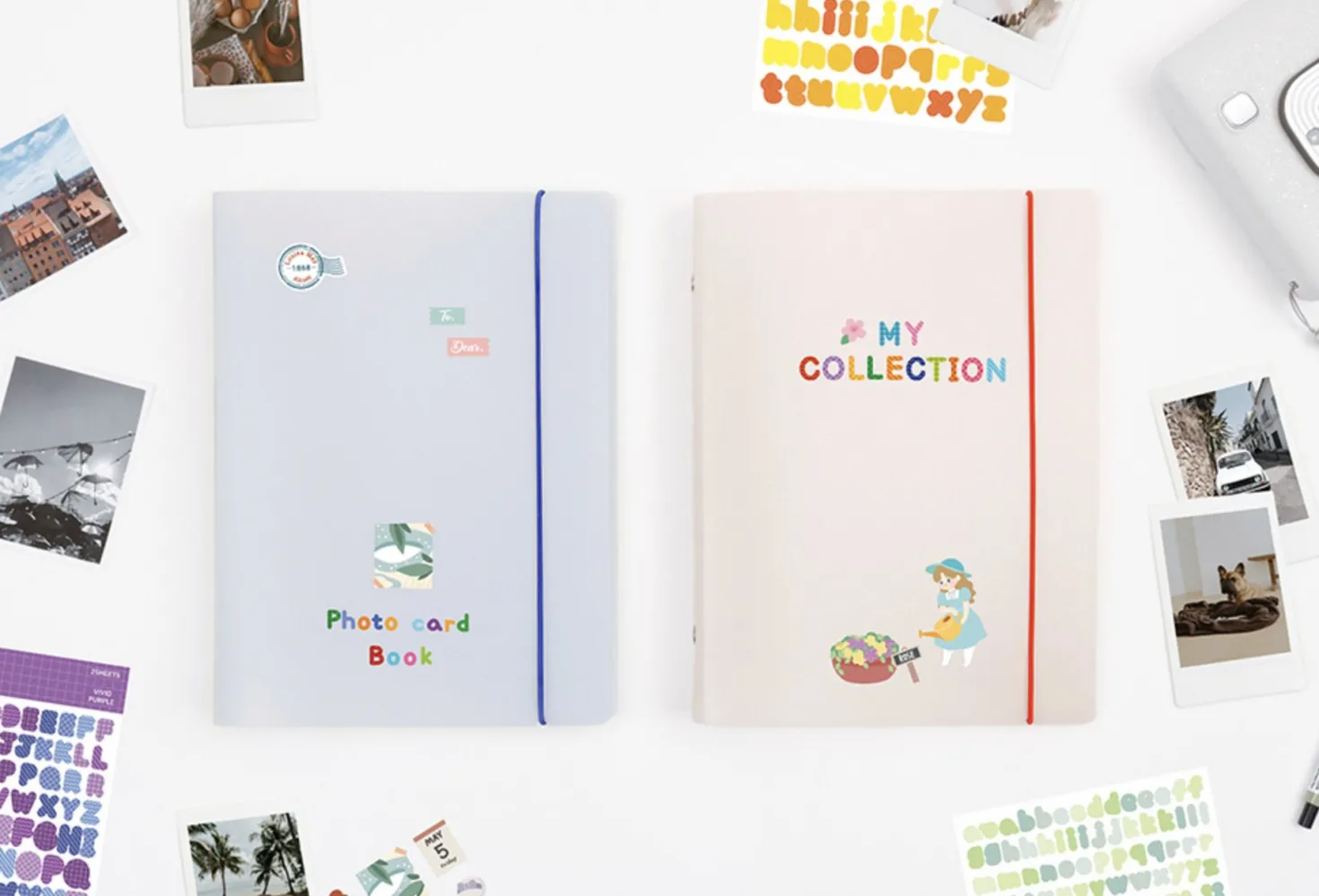 Basic 20 Ring A5 Binder + Card Pocket Set
