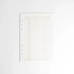 Basic 6 Ring A5 Note Refill