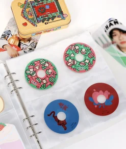 Basic 6 Ring A5 Wide Double-sided Pocket Refill