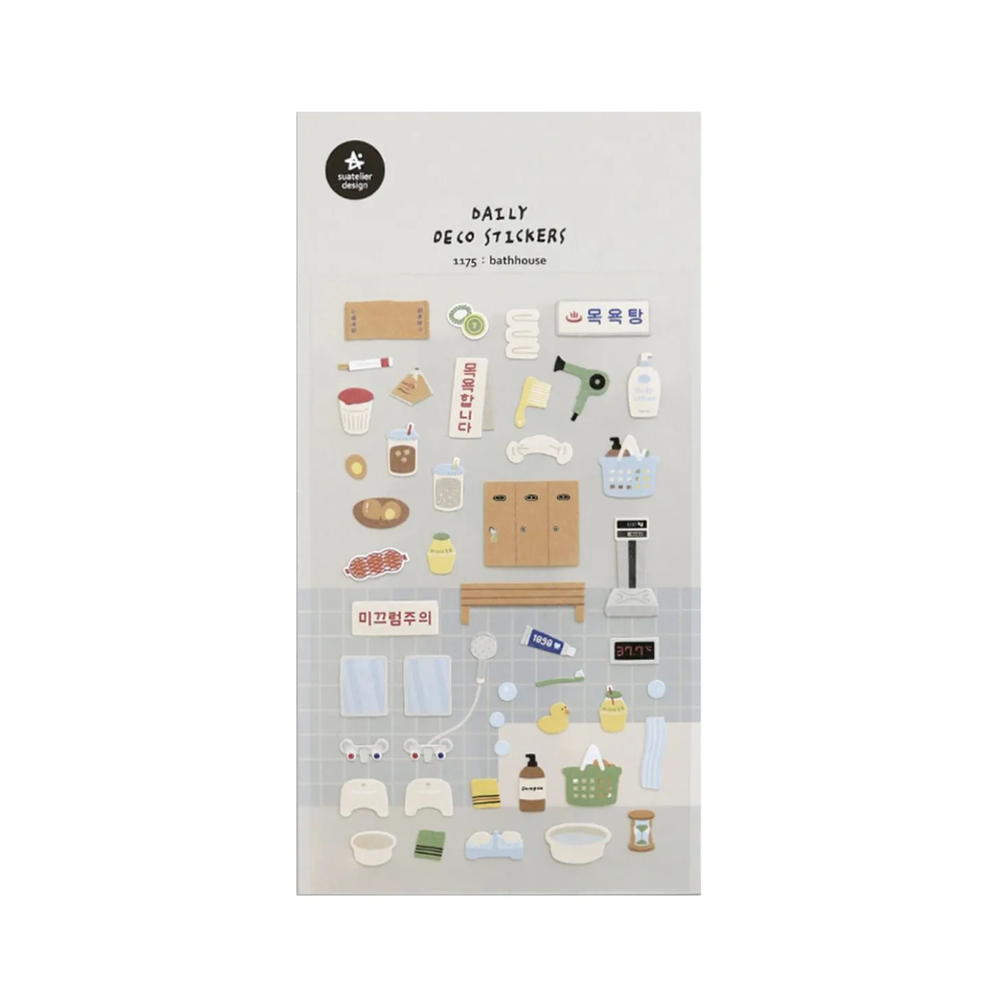 Bathhouse Deco Sticker