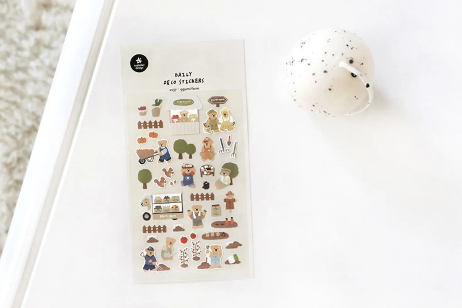 Bear Farm Deco Sticker