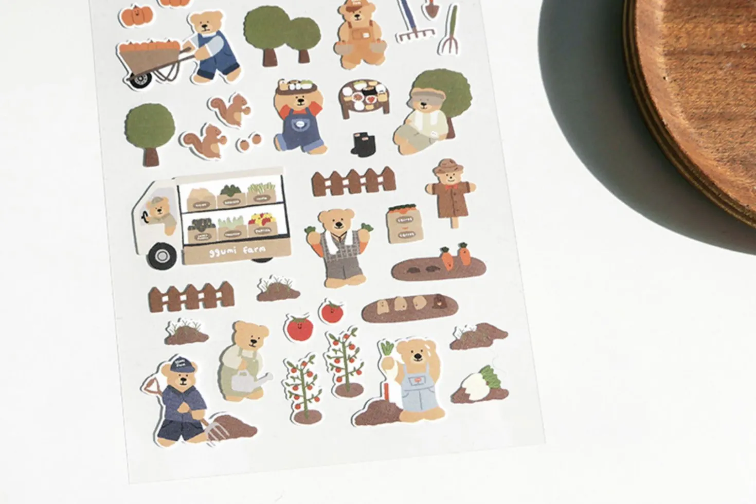 Bear Farm Deco Sticker