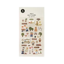 Bear Farm Deco Sticker