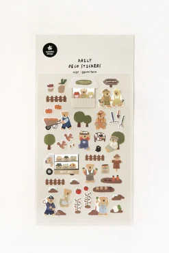 Bear Farm Deco Sticker
