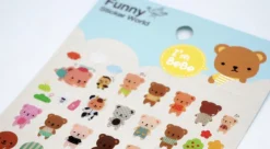 Bear OOTD Deco Sticker