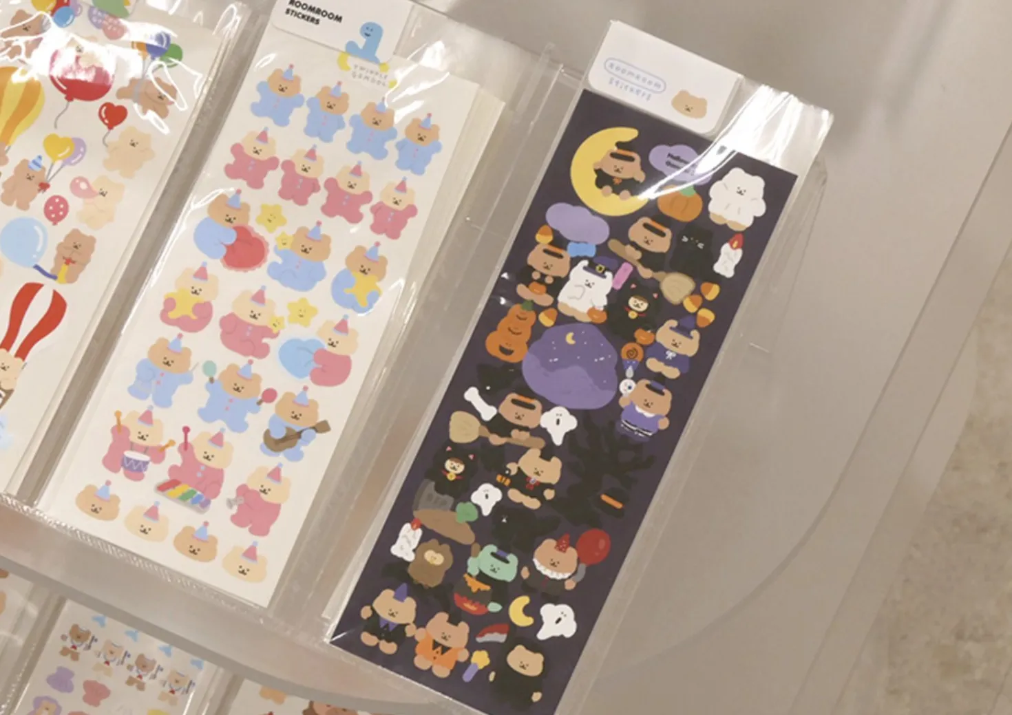 Bear Series Deco Sticker
