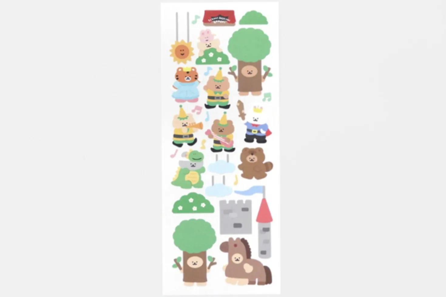 Bear Series Deco Sticker